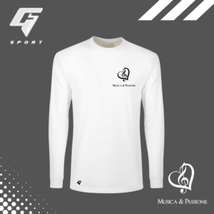 T-shirt Manica Lunga "Musica & Passione"- GF100