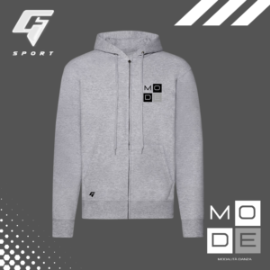 Felpa ZIP Cappuccio "MODE"- GF62062